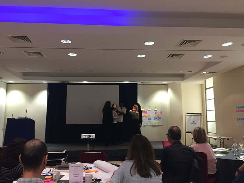 Workshop auf der UX Intensive 2016 in London