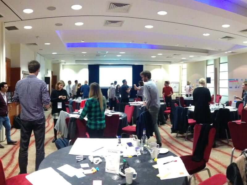 Workshop auf der UX Intensive 2016 in London