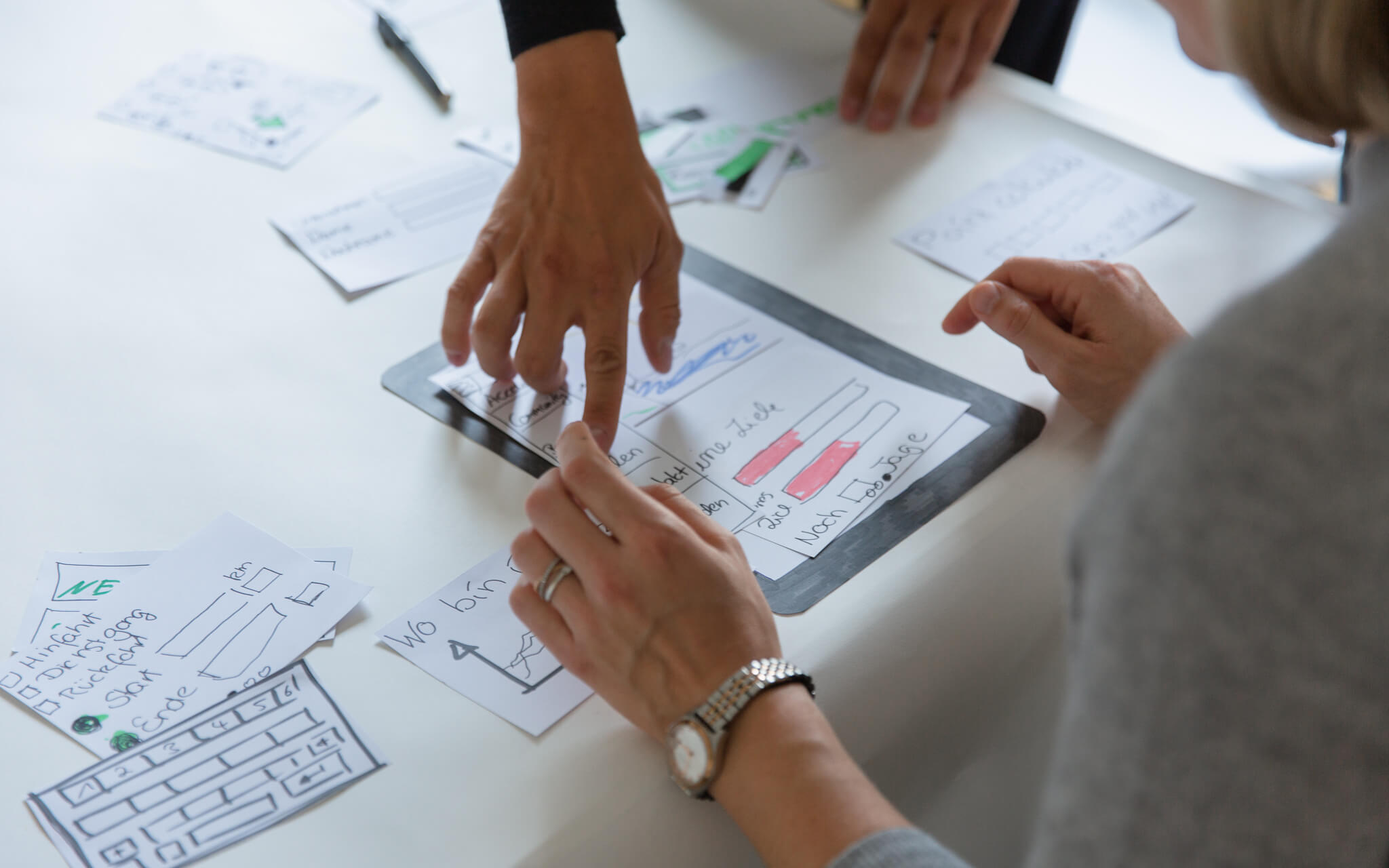 Prototyping im UX Design Workshop