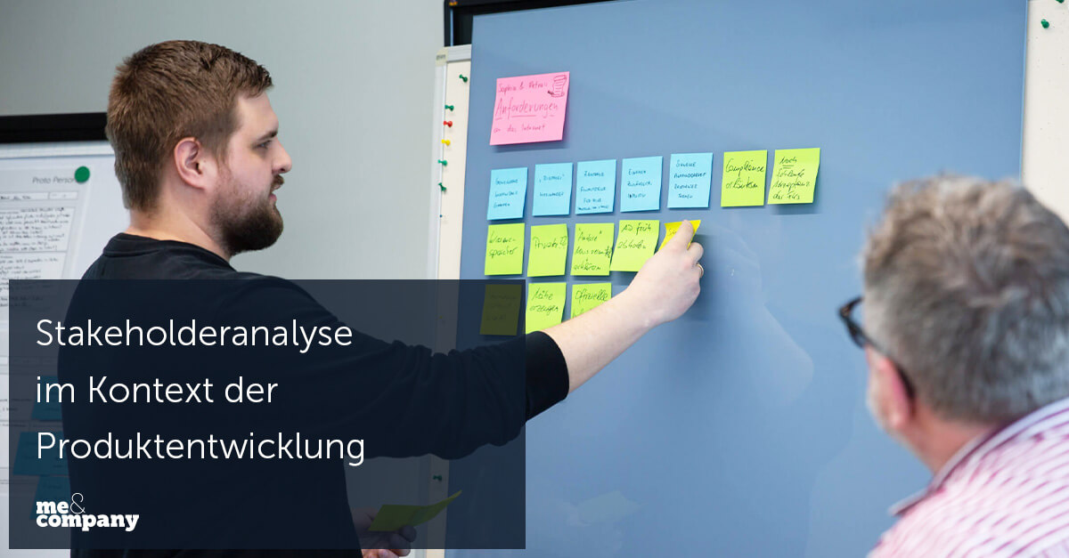 Stakeholderanalyse im Kontext der Produktentwicklung